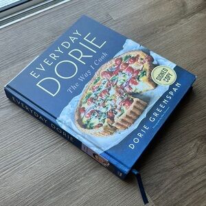 Anthropologie Everyday Dorie Cookbook - Blue and Red